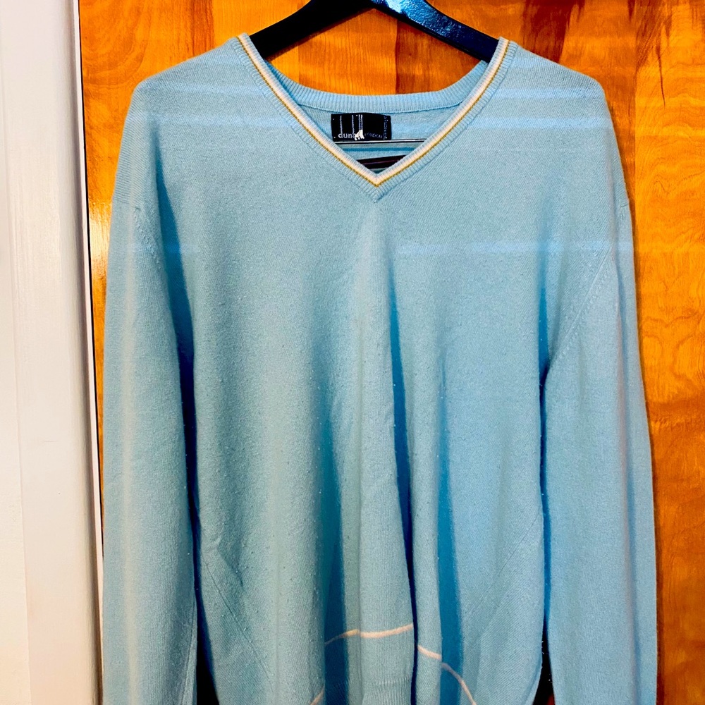 Vintage cashmere Dunhill V-Neck Sweater